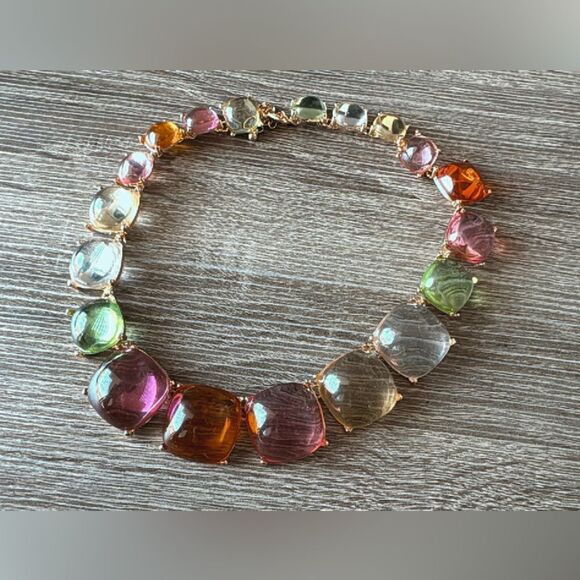 Multicolor necklace A831 - Picture 3 of 4